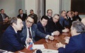В кабинете ректора ТГУ Г.В. Майера В.Е. Фортов (второй слева), М.П. Кирпичников (четвертый слева), Е.В. Семенов (пятый слева).jpg